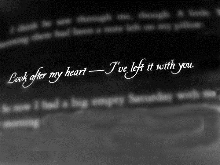 POiSON goOdbye note goOdbye note of POiSON