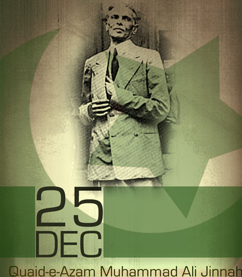 quaid-e-azam muhammad ali jinnah-25 dec 25 december