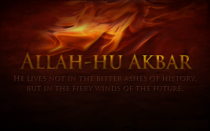 Allah-hu-akbar Allah-hu-akbar