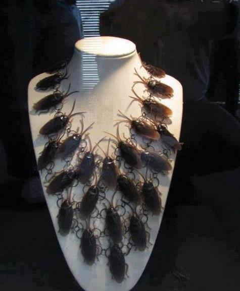 cockroach neckless neckless cockroach