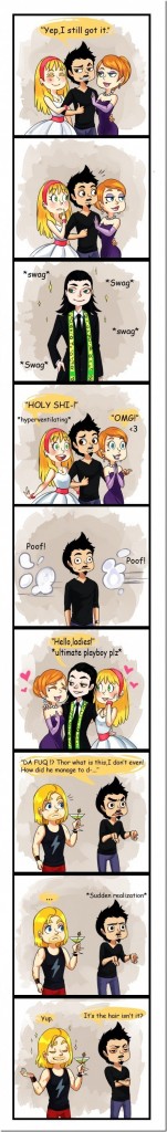 thor,iron man,tony stark,yoki,avengers,playpoy,hairs,flirt,charming,movie,