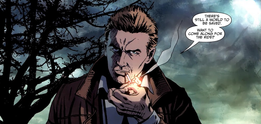 Wanna Come For A Ride,Wanna Come,Ride,world,comic,constantine,smoke,smoking,no smoking,guy thing,guy,man,hellblazer, john, john constantine, john_constantine,