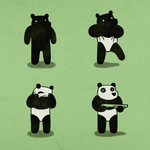 Panda Comic Panda Comic,Panda meme,panda robbers,robber,panda funny,meme,comic,funny