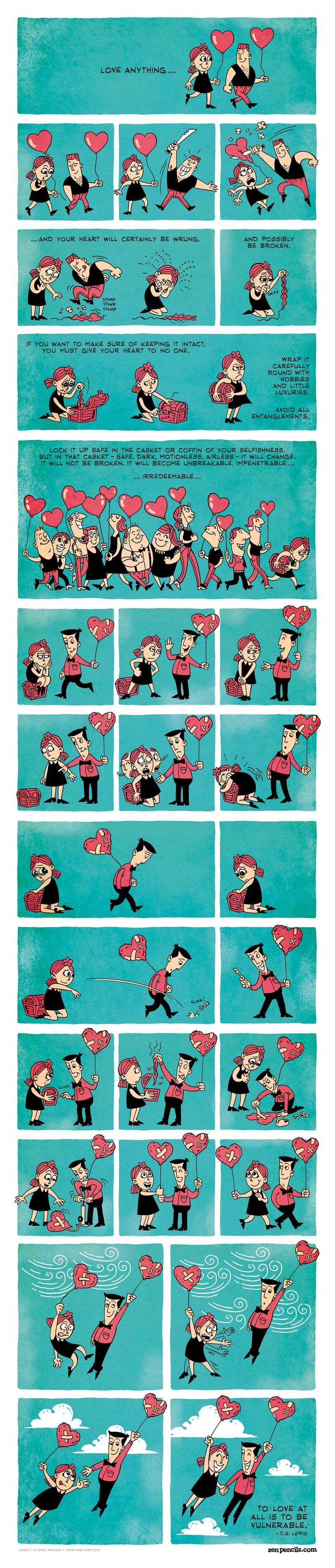 To-Love-At-All-Is-All-To-Valuable-C.S.-Lewis-Comic-By-Zen-Pencils To-Love-At-All-Is-All-To-Valuable-C.S.-Lewis-Comic-By-Zen-Pencils,To Love At All Is All To Valuable C.S. Lewis Comic By Zen Pencils,By Zen Pencils,Comic By Zen Pencils,Love At All,C.S. Lewis,Lewis,Love Comic,Love Meme