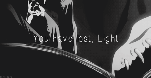 You have lost light Angel, anime, bad, Bunch, death, death note, DeathNote, Eru Rõraito, Evil, fight, Fools, good, goodbad, Hopeless, Hopeless Fools, I am justice, k, Kira, Kira In DeathNote, kira watching things burning, kira writting names, L, L Lawliet, Lawliet, light, Light Yagami, Light Yagami (夜神月, Lying, Lying Monster, Monster, note, Raito, This World Is Rotten By Light Yagami (Kira), Yagami, Yagami Raito), エル, 夜神月