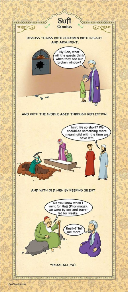sufi comics,comics,islami comics,islamic comics,islamic teachings,islamic saying,saying of imam,stories,Islamic Stories,Think about it  saying of imam ali,saying of hazrat ali,How to discuss,How to Talk,Highly Effective Way To Communicate, Way To Communicate