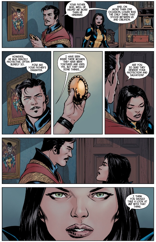 doctor strange scans wolverine with the eye of agamotto ,doctor strange scans wolverine ,with the eye of agamotto,eye of agamotto,eye of, agamotto, doctor strange,marvel comics,marvel movies,marvel comic,marvel movie,doctor strange marvel,marvel doctor strange,Wolverine (Laura Kinney) ,Wolverine Laura Kinney,logan comic,comic logan,marvel logan,marvel laura kinney,Wolverines To X23,Wolverines, Most Important Lesson To X23,Wolverine,Wolverines X23,MArvel Comics,Comic,Logan,