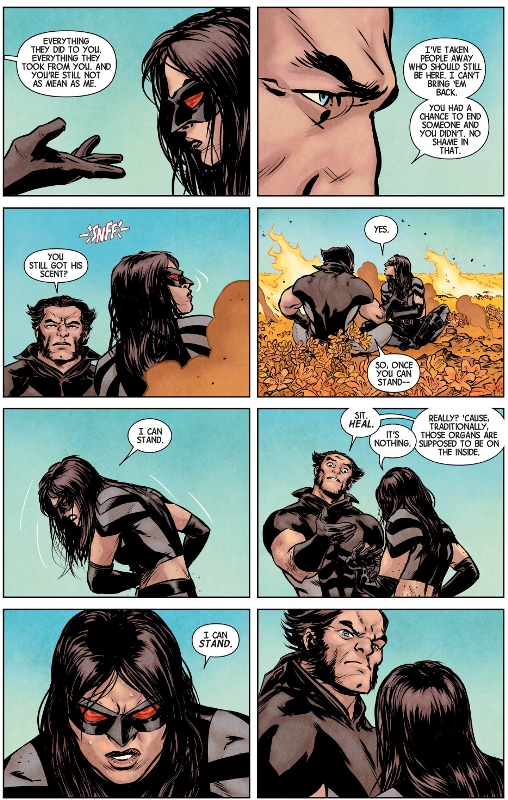 Wolverines Most Important Lesson To X23,Wolverines, Most Important Lesson To X23,Wolverine,Important,Wolverines X23,MArvel Comics,Comic,Logan