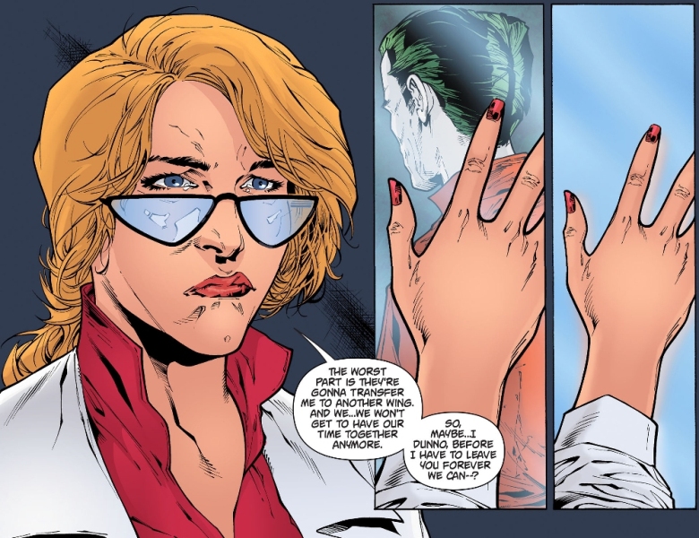 harlene quinzel becomes harley quinn arkham knight,harlene quinzel becomes harley quinn ,arkham knight,harlene quinzel ,becomes harley quinn, arkham, knight,harlene quinzel , harley quinn,joker,batman arkham knight,arkham knight comic,joker comic,batman comic,dc comic,harley quinn comic